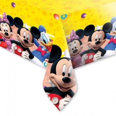 Nappe anniversaire Mickey et ses amis 120x180 - Disney