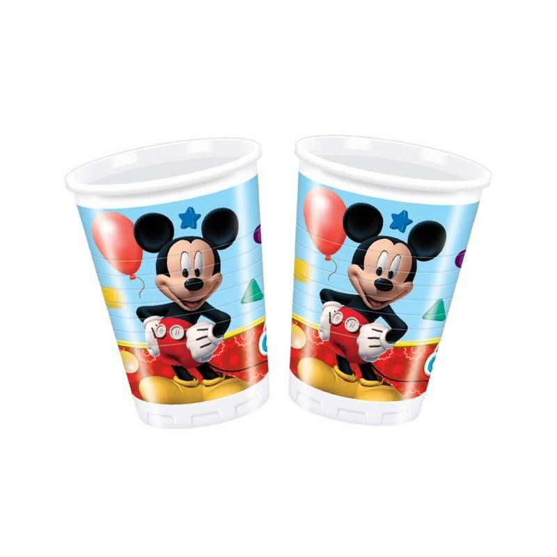 8 gobelets d'anniversaire Mickey Mouse - Disney