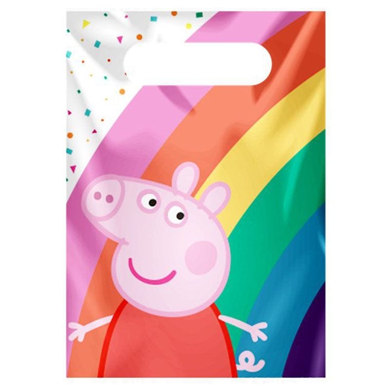 8 pochettes surprise anniversaire Peppa Pig