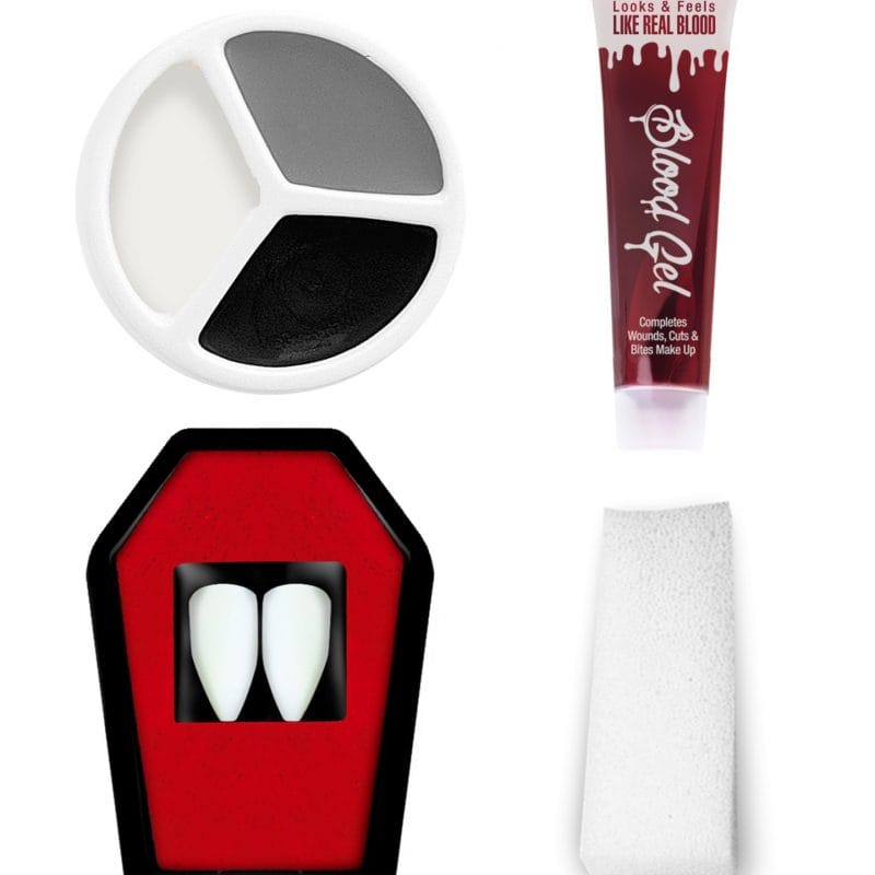 Maquillage vampire + dents