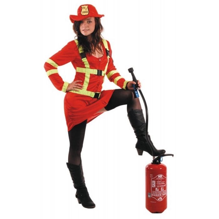 Déguisement de pompier femme