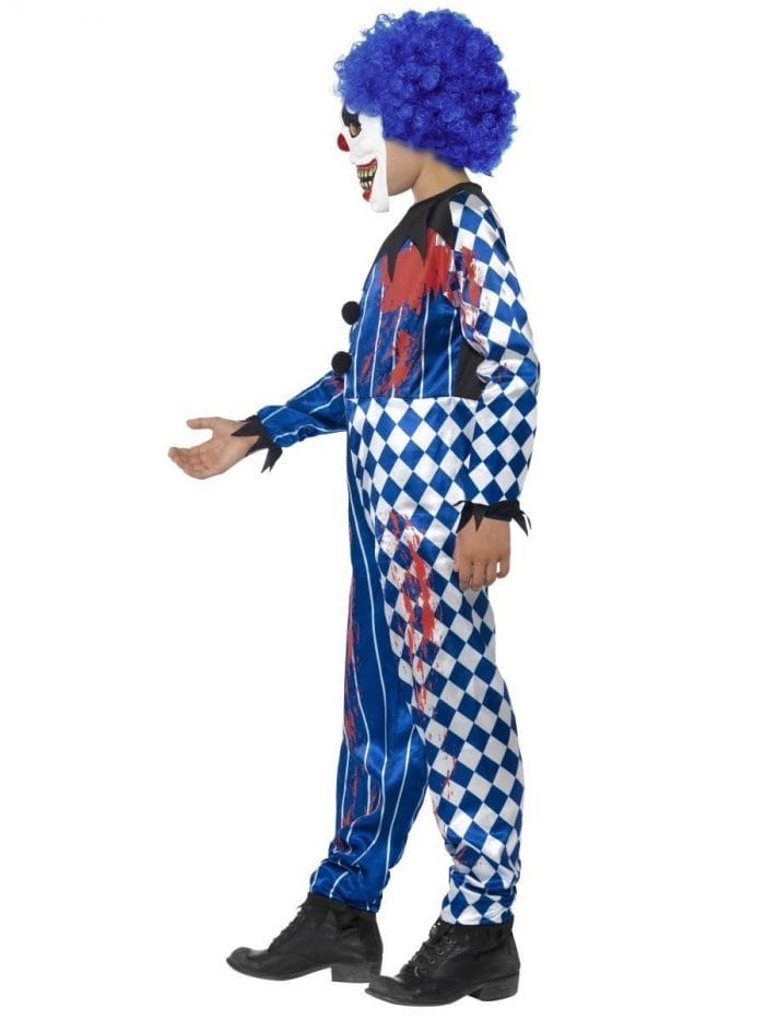 Déguisement clown bleu enfant