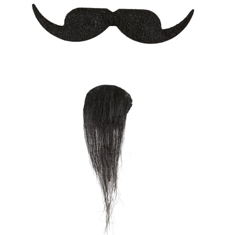 Kit moustache et barbe mousquetaire