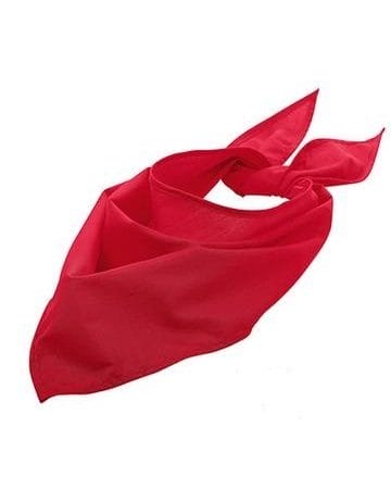 Bandana rouge en tissu