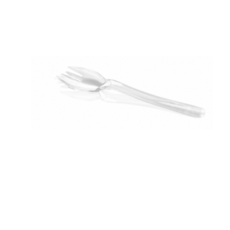 Mini fourchette cristal transparente x 50