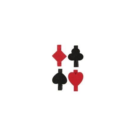 4 mini pinces poker