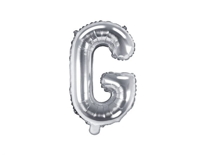 Ballon lettre 35cm métallique