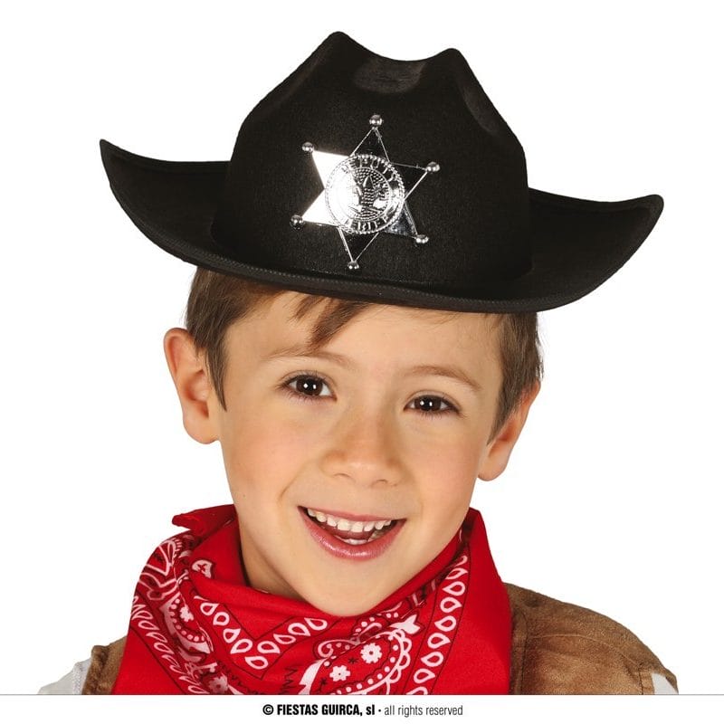 Chapeau de shérif enfant
