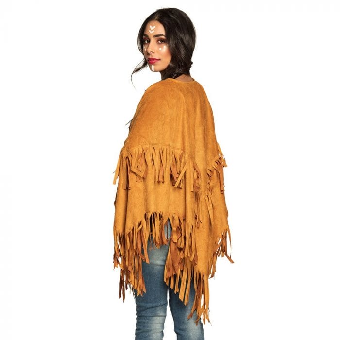Poncho indienne adulte