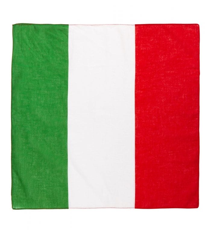 Bandana drapeau Italie 55x55 cm