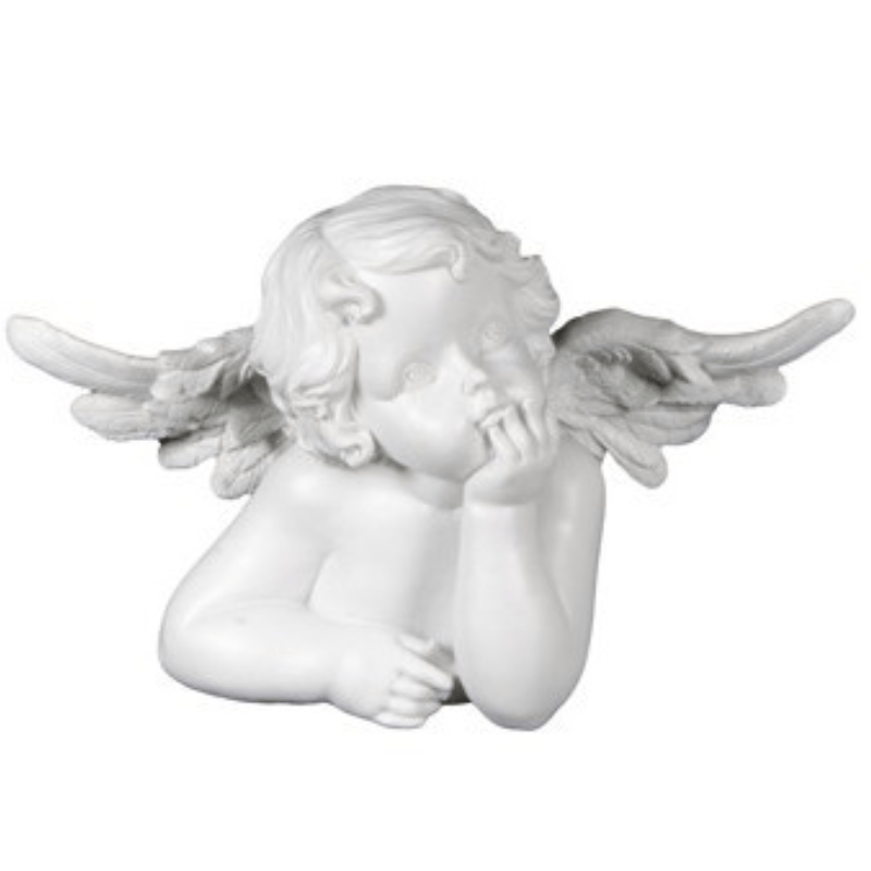2 Buste d'ange blanc