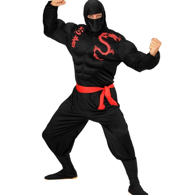 Déguisement Ninja muscle - homme
