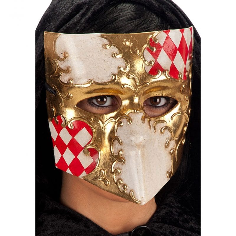 Masque Venise à losange luxe