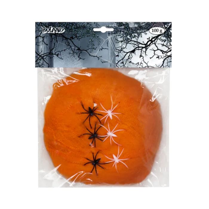 Toile d'araignée 100 g orange