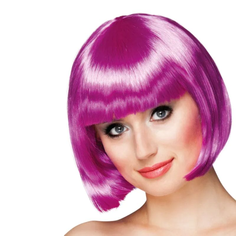 perruque cabaret violet