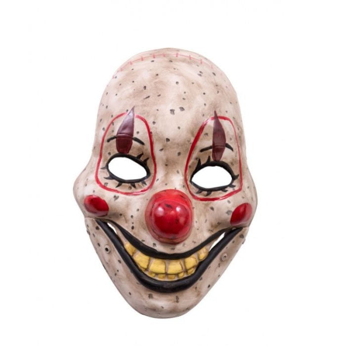 Masque de clown à la bouche amovible
