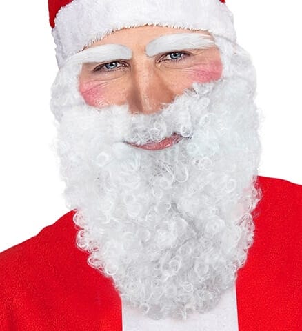 Barbe Moustache et Sourcils de Père Noël