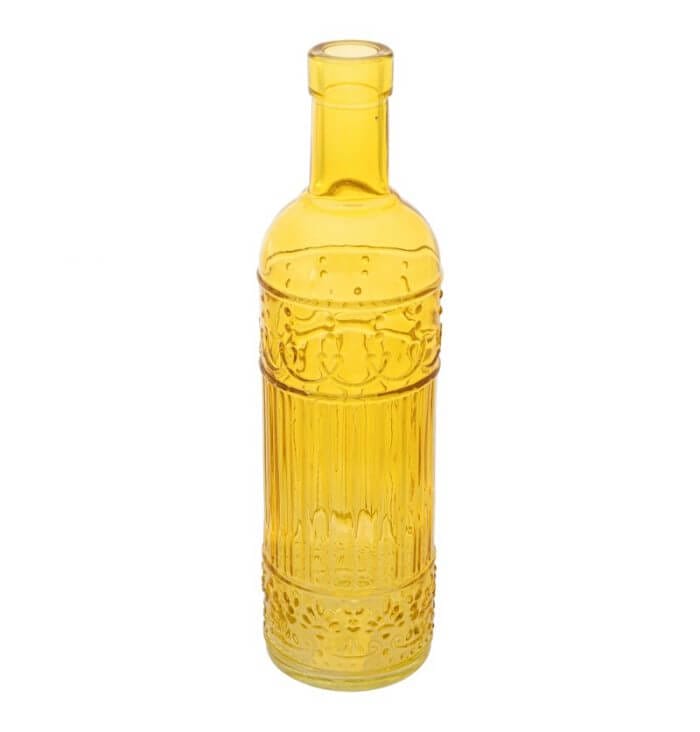bouteille mambo jaune dia 6 5cm x 25cm